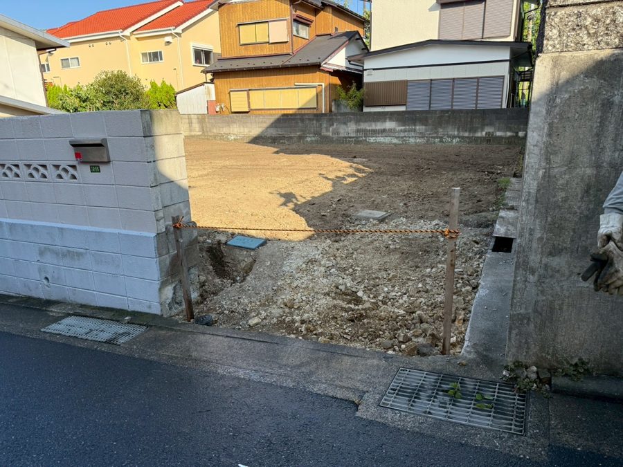 横須賀市森崎 解体後の更地
